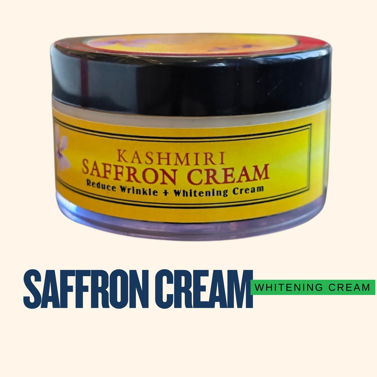 saffron cream for face