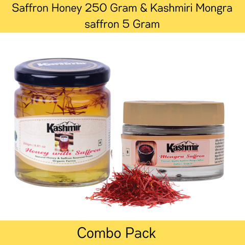 Combo Pack of Saffron Honey And Saffron