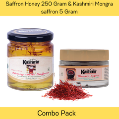 Combo Pack of Saffron Honey And Saffron