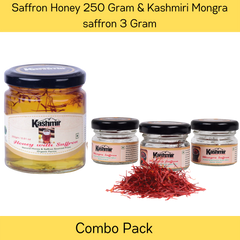 Combo Pack of Saffron Honey And Saffron