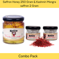 Combo Pack of Saffron Honey And Saffron